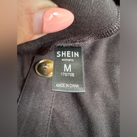 SHEIN black maxi pencil skirt - Picture 3 of 4